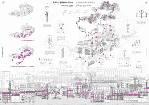 Architecture portfolio design example