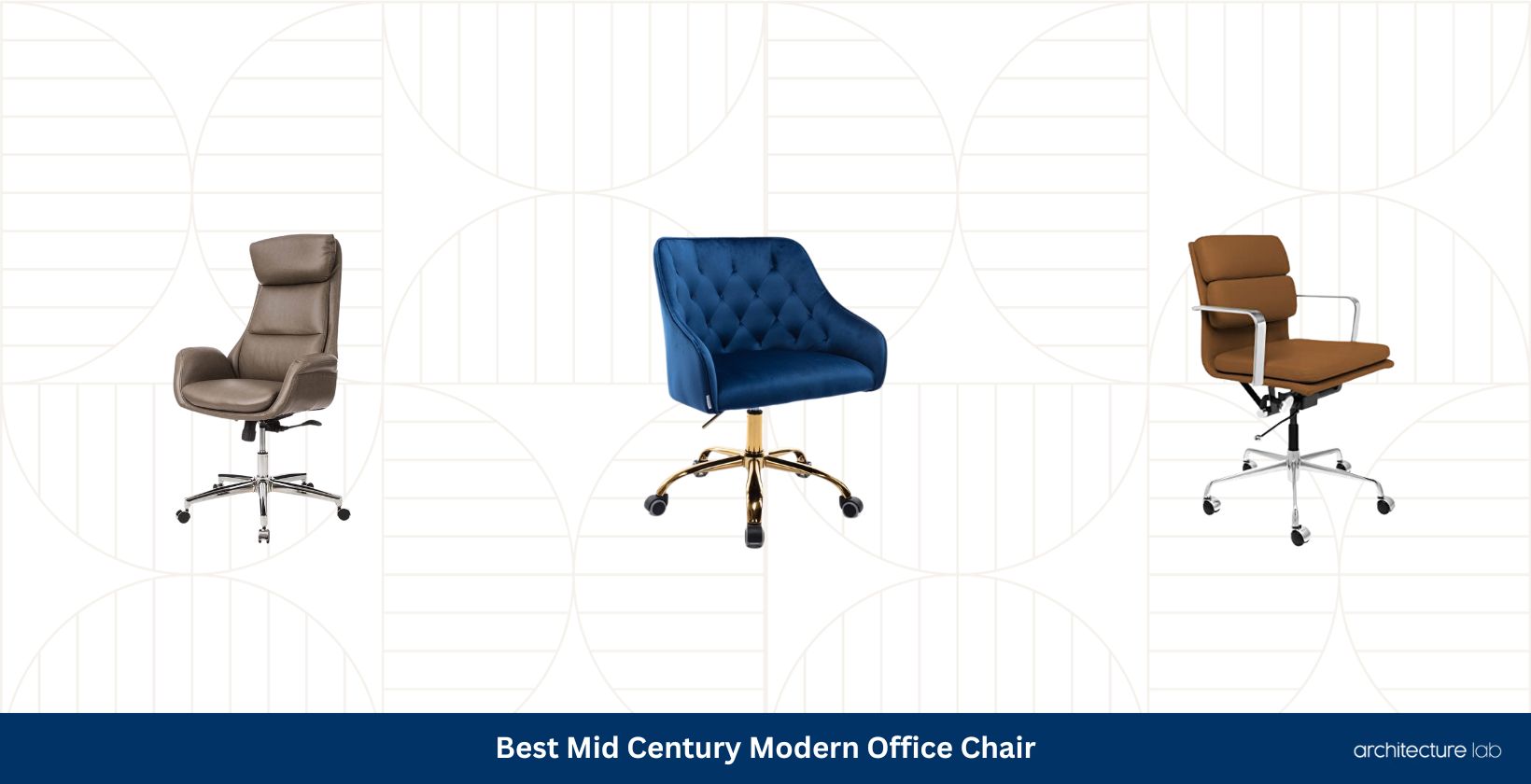 7 Best Mid Century Modern Office Chair Reviews + Guide