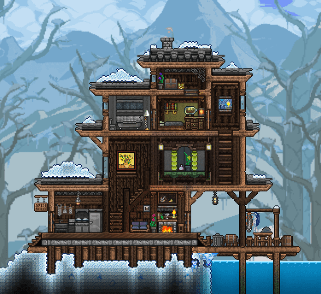easy but cool looking terraria houses
