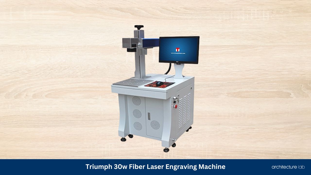 Triumph 30w fiber laser engraving machine
