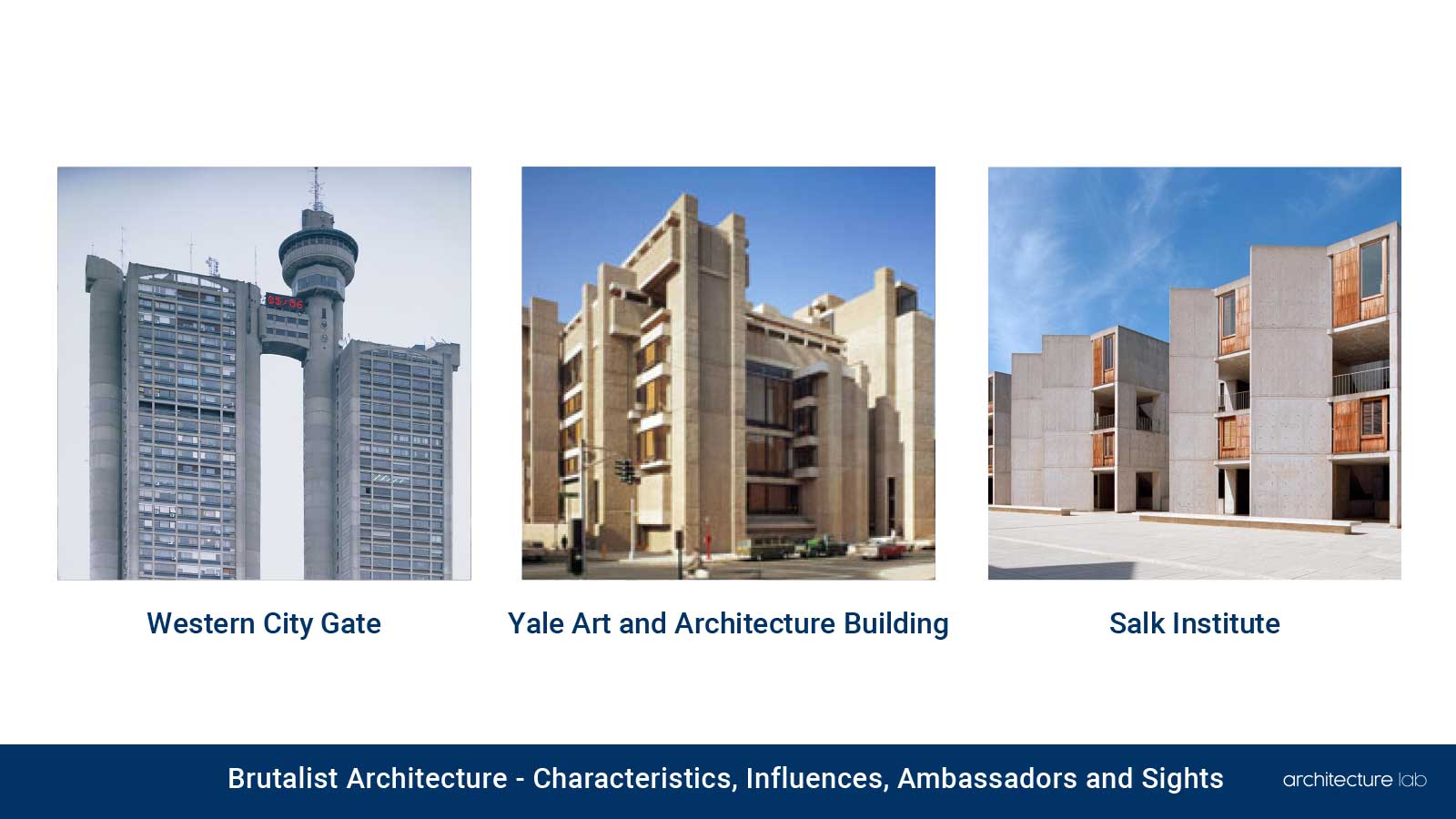 Brutalist architecture: characteristics, influences, ambassadors and sights