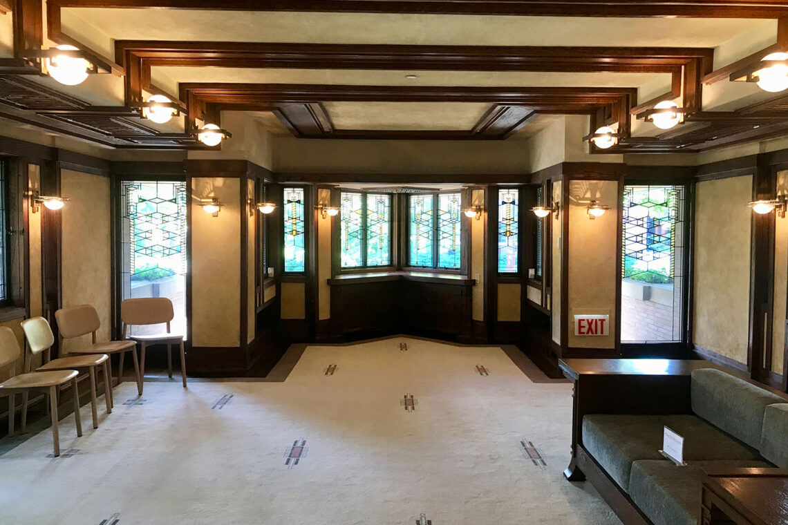 Frederick c. Robie house, 5757 woodlawn avenue, chicago - cook county - © phil beard