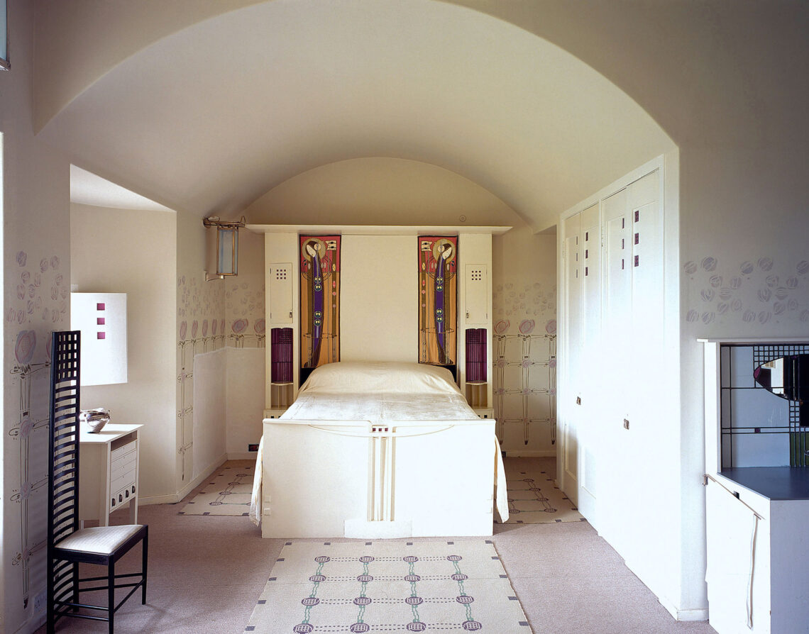 Interior, the hill house - charles rennie mackintosh