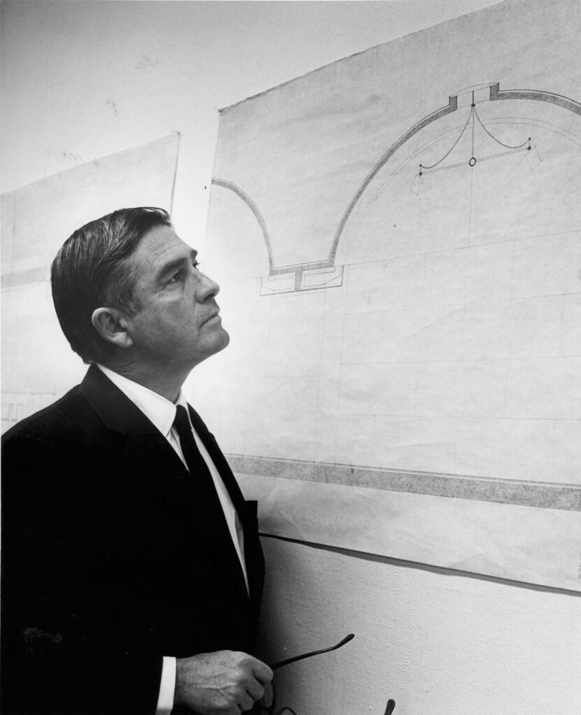 Richard brown, first director of kimbell art museum, 1966 - © kimbell art museum