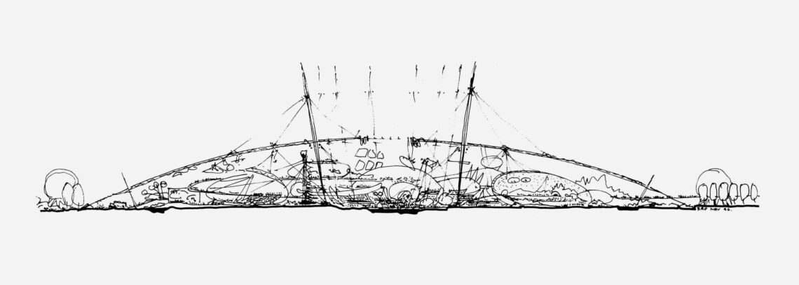 Sketch, the millennium dome, london, uk - rogers stirk harbour + partners - ©rshp