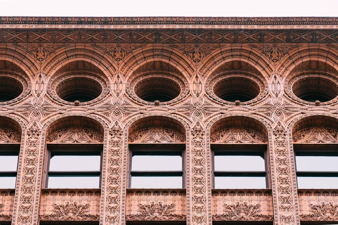 The guaranty (prudential) building cornice details - louis sullivan - © nick stanley