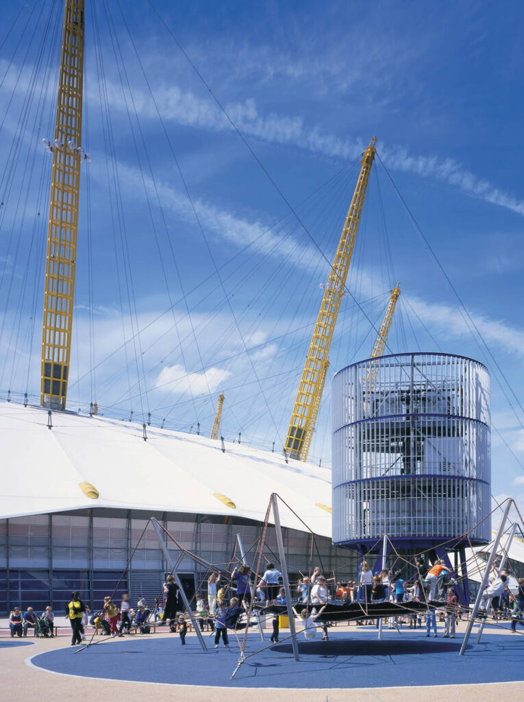 The millennium dome, london, uk - rogers stirk harbour + partners - ©rshp