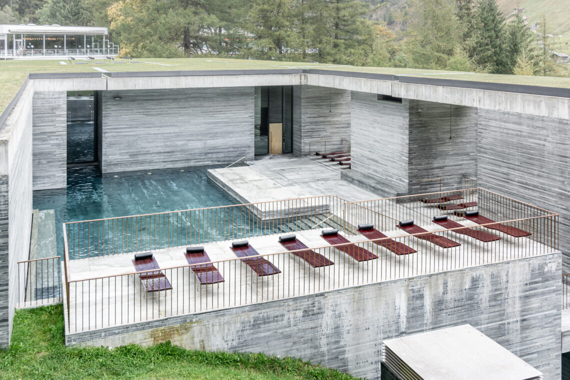 Therme vals, exterior view - © andrea ceriani