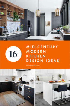 16 Mid-Century Modern Kitchen Design Ideas