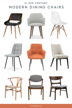 21 Mid-Century Modern Dining Chairs | Design & Ideas