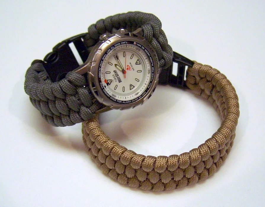 27. Paracord watchband