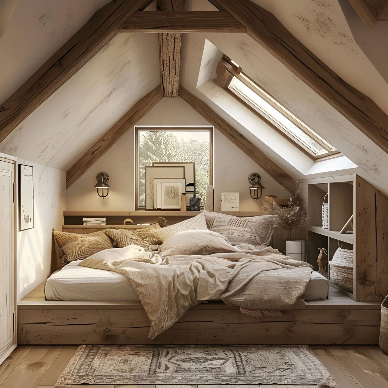 Attic: size, functionality, uses, furniture and renovation