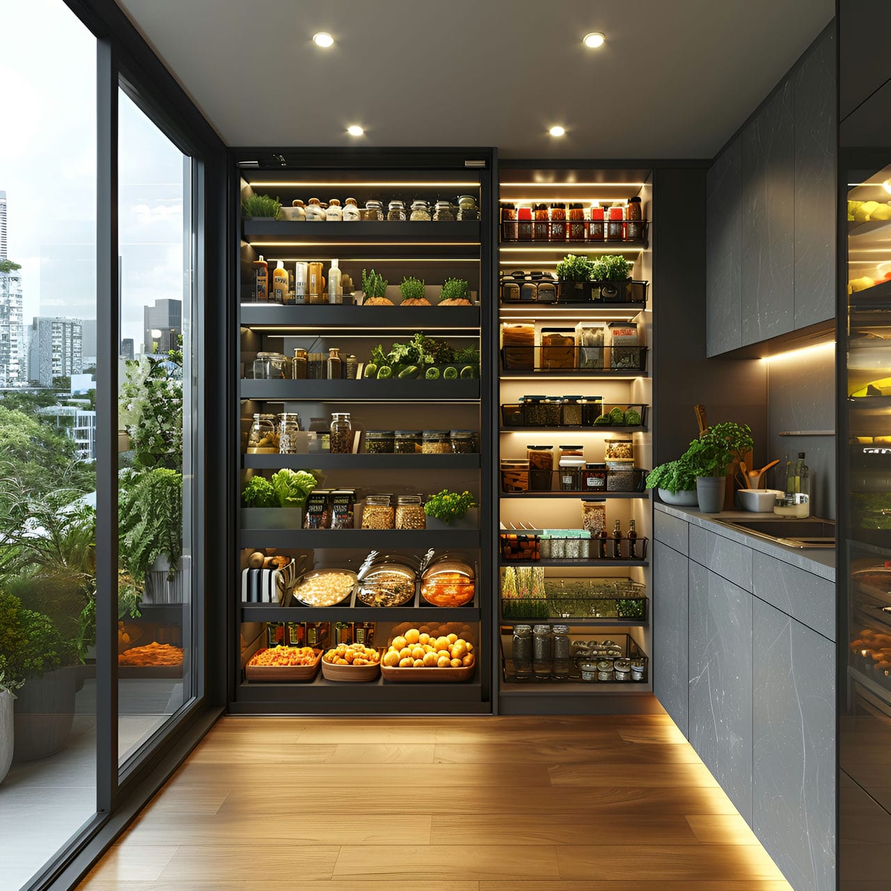 Pantry: size, functionality, uses, furniture and renovation