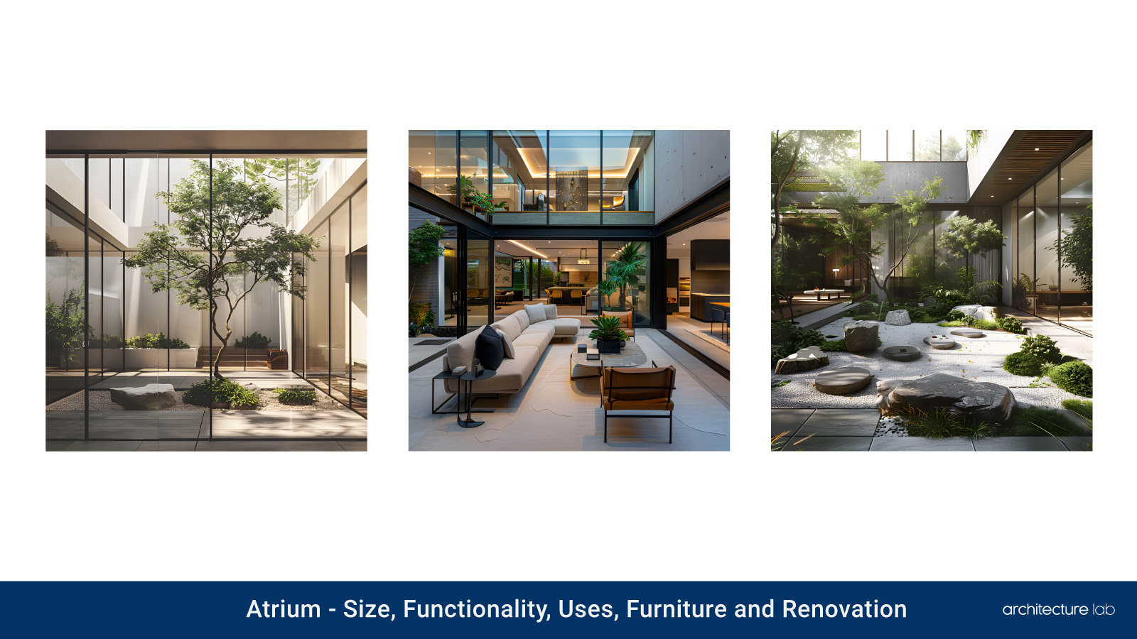 Atrium: Size, Functionality, Uses, Furniture And Renovation