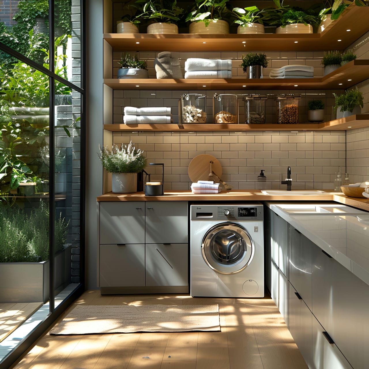 Utility room: size, functionality, uses, furniture and renovation