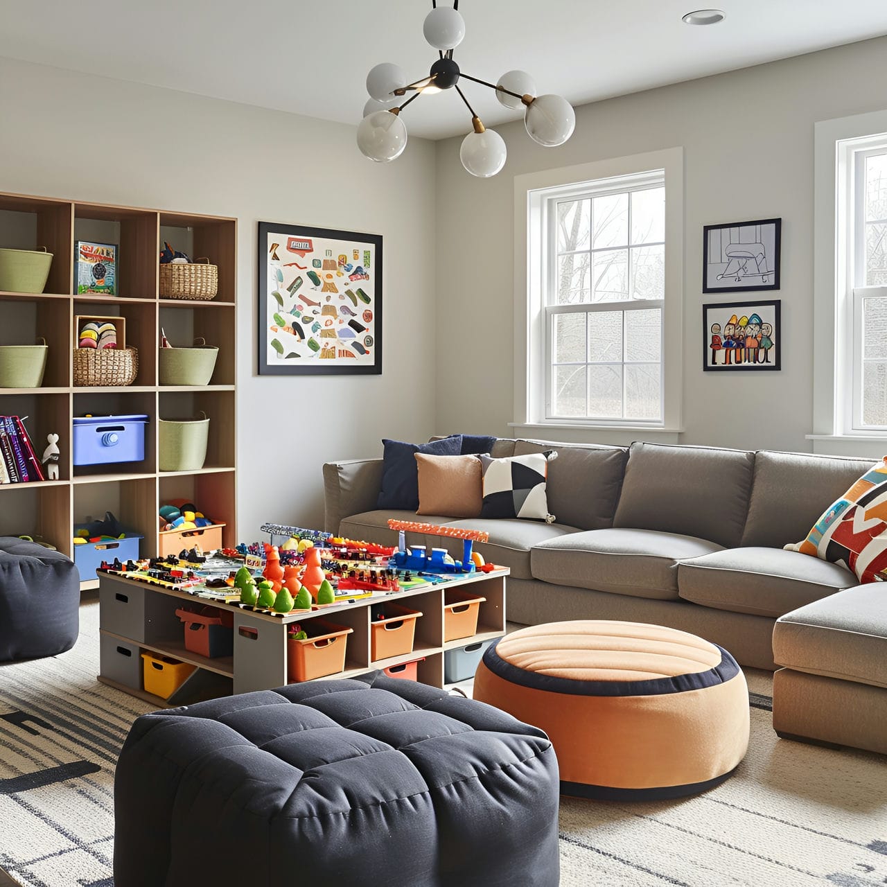 Game room: size, functionality, uses, furniture and renovation