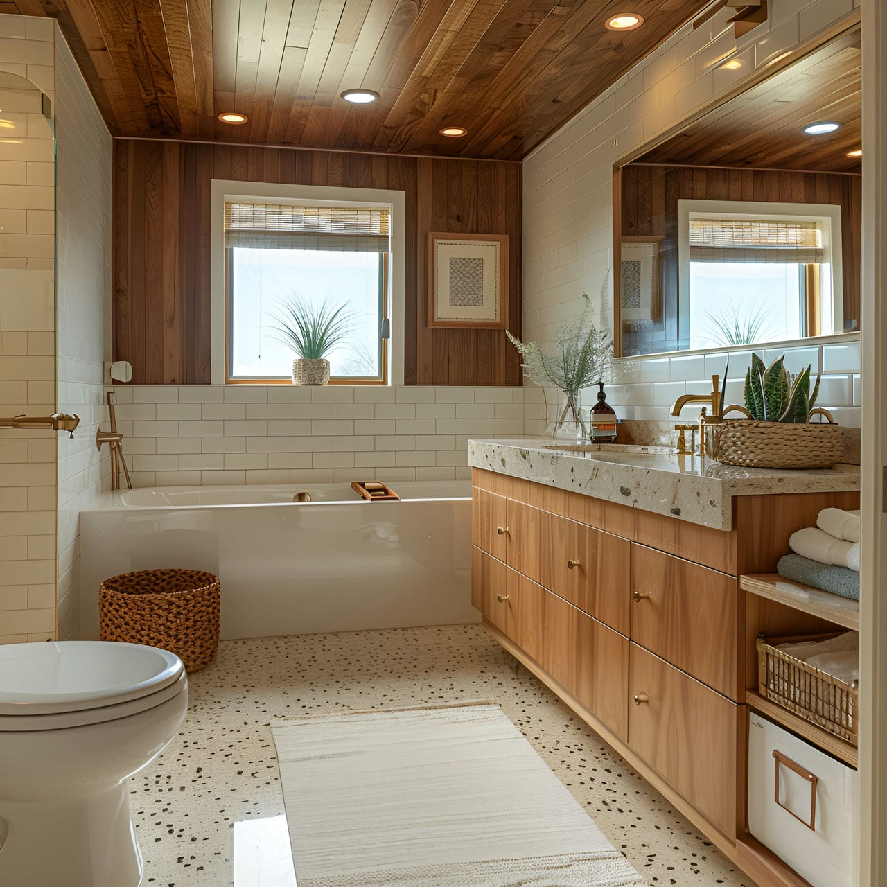 Master bathroom: size, functionality, uses, furniture and renovation