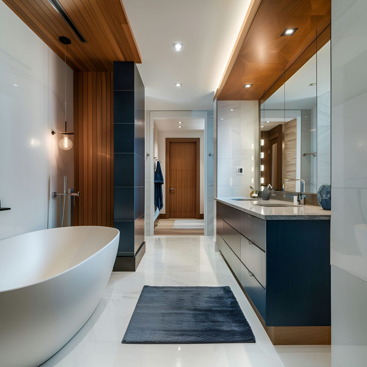Master bathroom: size, functionality, uses, furniture and renovation