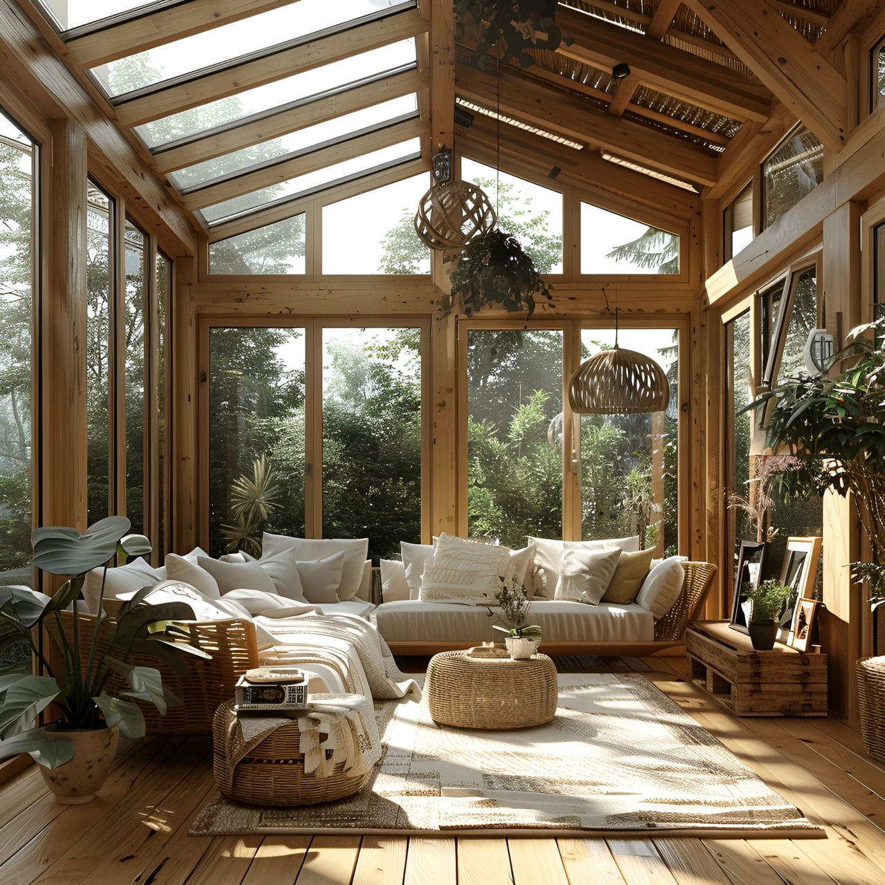 Sunroom: size, functionality, uses, furniture and renovation