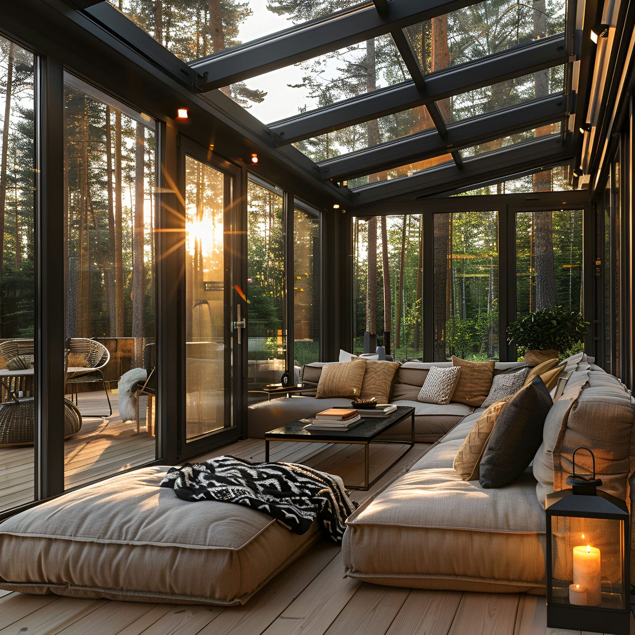 Conservatory: size, functionality, uses, furniture, and renovation