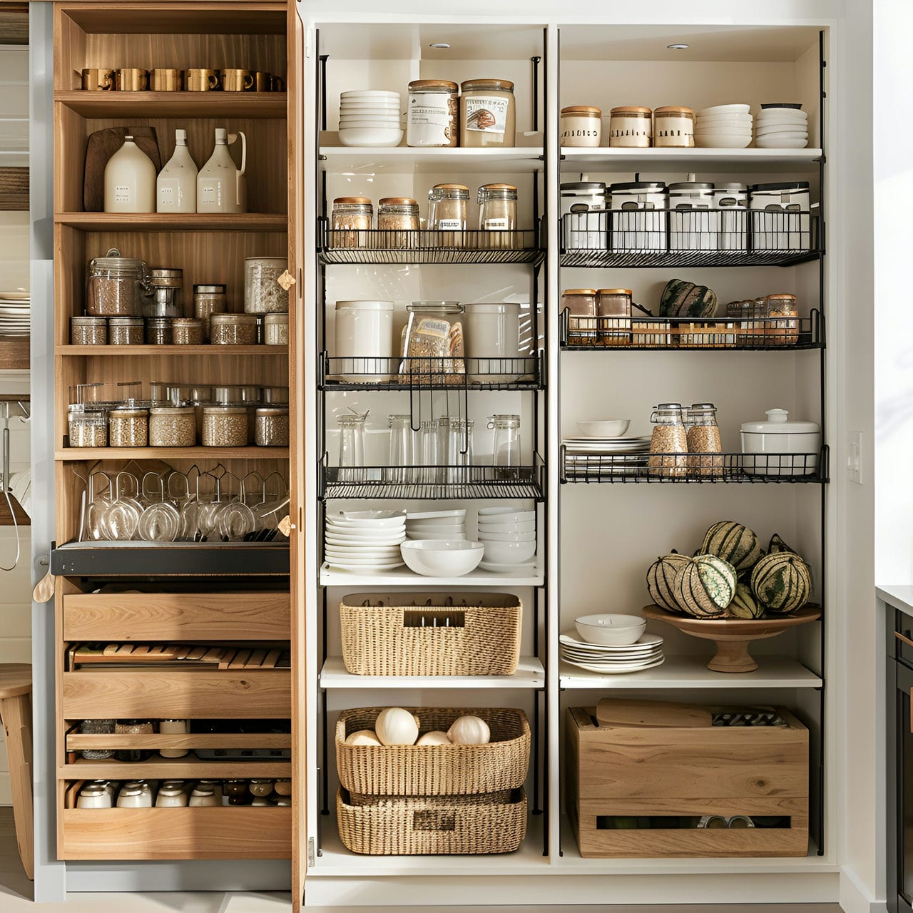 Larder: size, functionality, uses, furniture and renovation