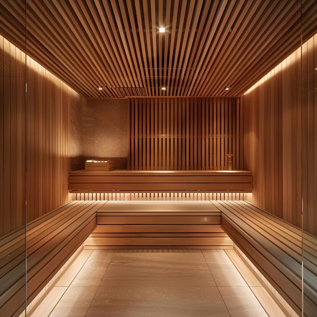 Steam room: size, functionality, uses, furniture and renovation