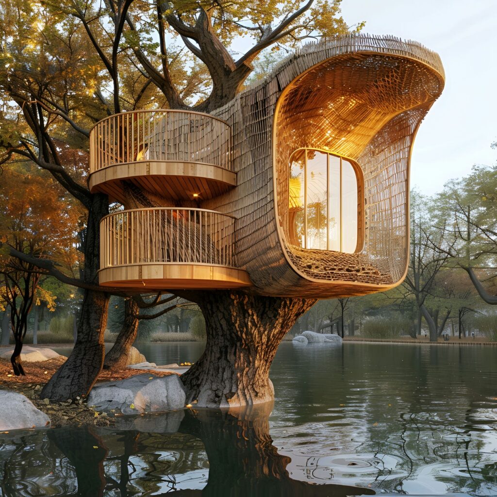 Treehouse: architecture, history, sustainability, materials and typical prices