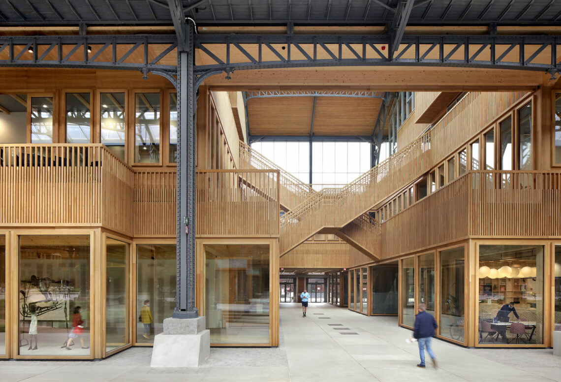 Gare maritime workspace / neutelings riedijk architects + bureau bouwtechniek