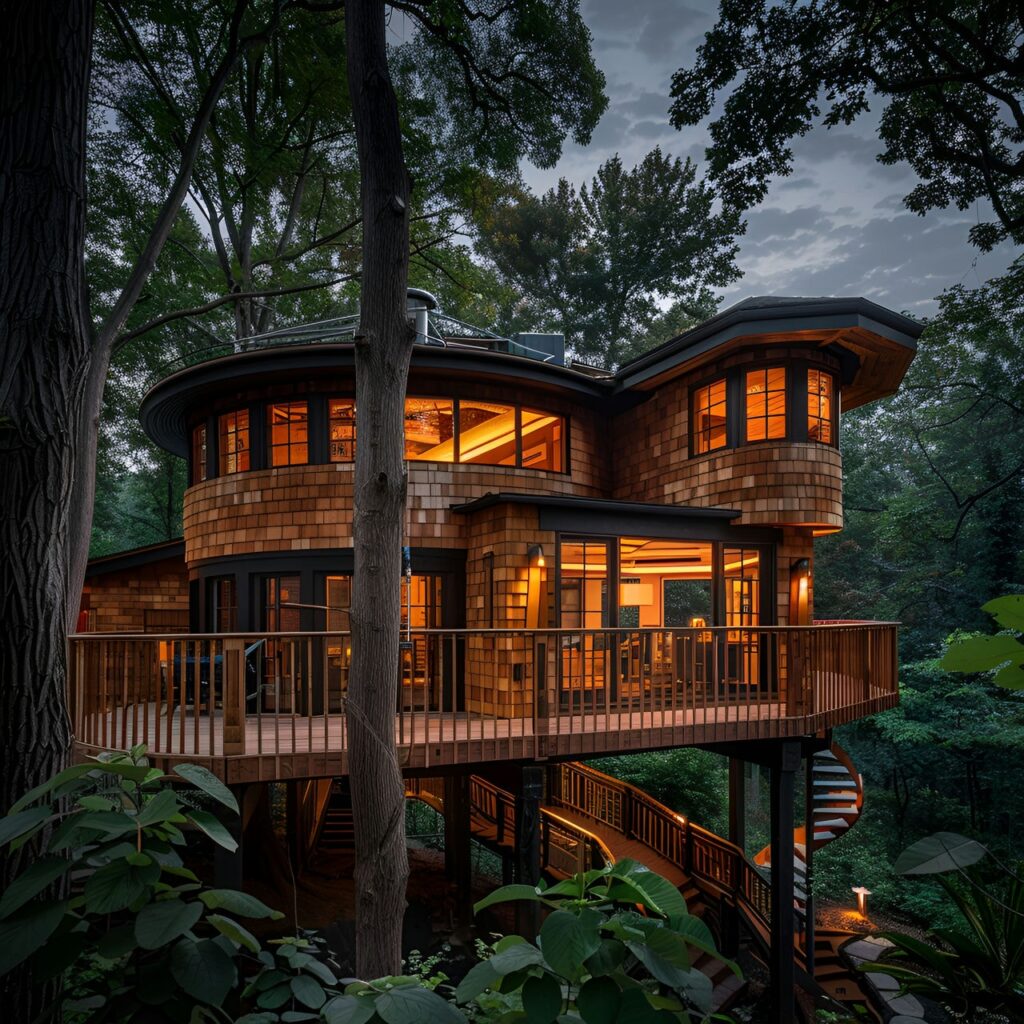 Treehouse: architecture, history, sustainability, materials and typical prices