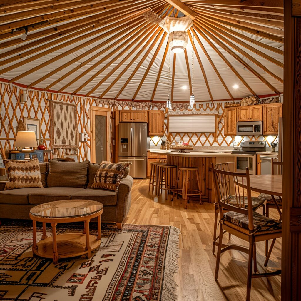 Yurt: architecture, history, sustainability, materials and typical prices