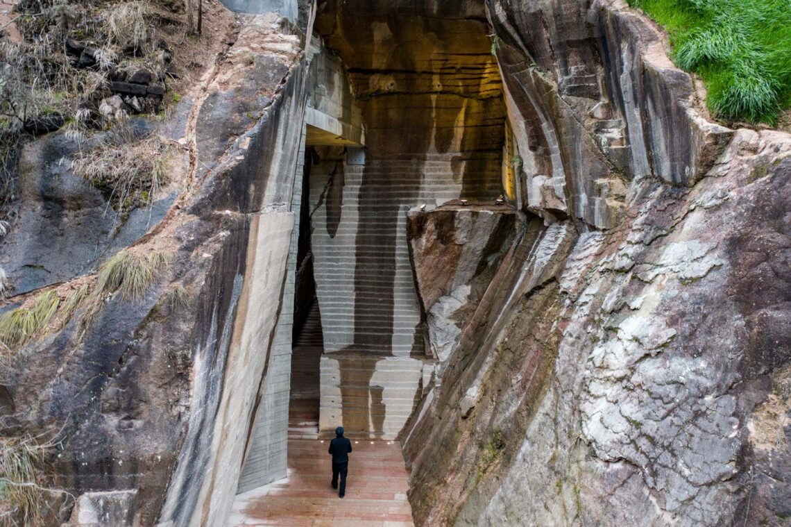 Quarry no. 8: book mountain / dna