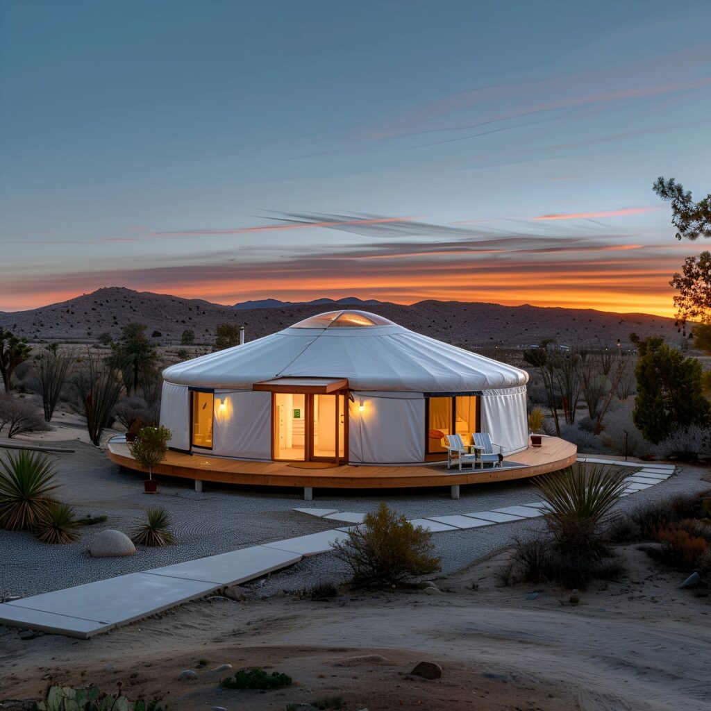 Yurt: architecture, history, sustainability, materials and typical prices