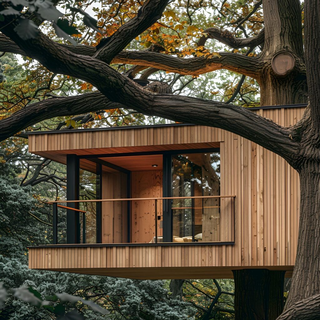 Treehouse: architecture, history, sustainability, materials and typical prices