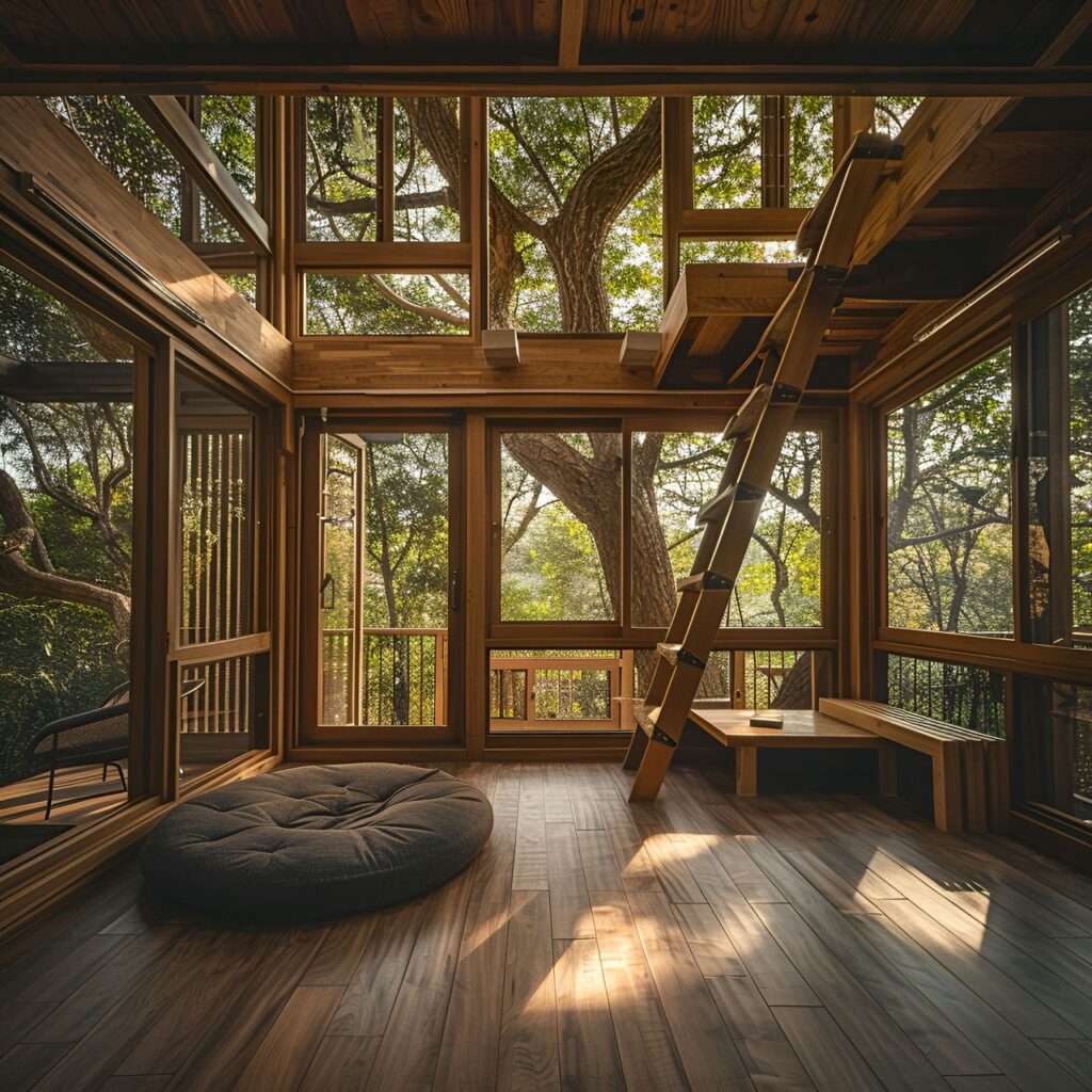 Treehouse: architecture, history, sustainability, materials and typical prices