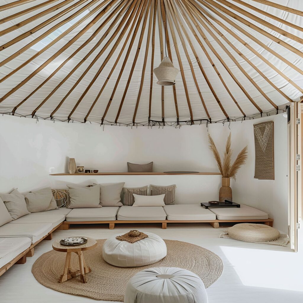 Yurt: architecture, history, sustainability, materials and typical prices