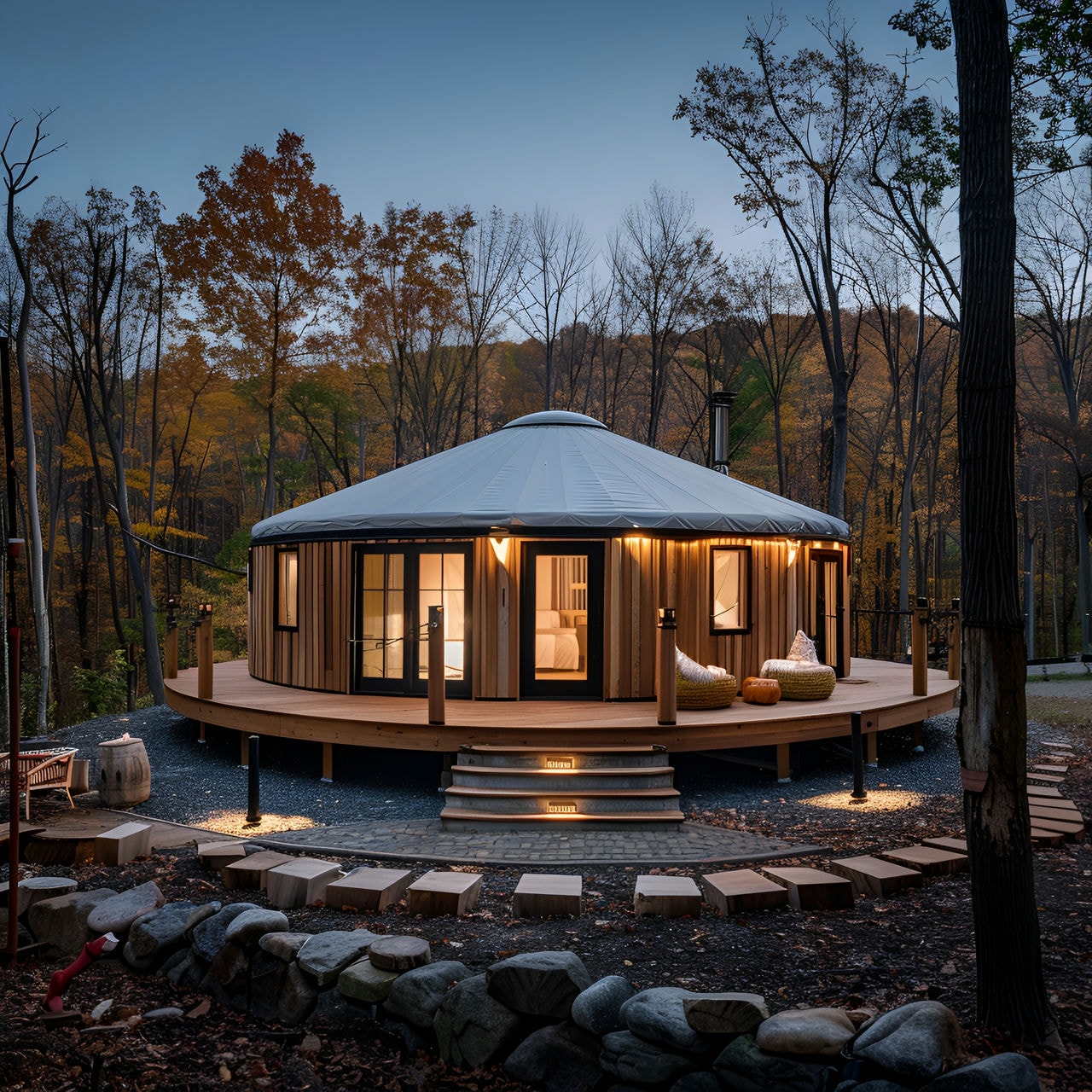 Yurt: architecture, history, sustainability, materials and typical prices