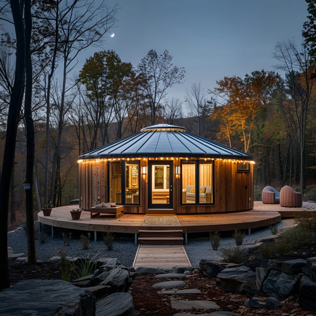 Yurt: architecture, history, sustainability, materials and typical prices