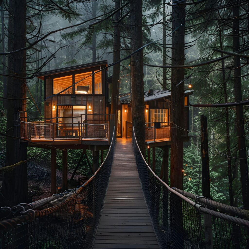 Treehouse: architecture, history, sustainability, materials and typical prices