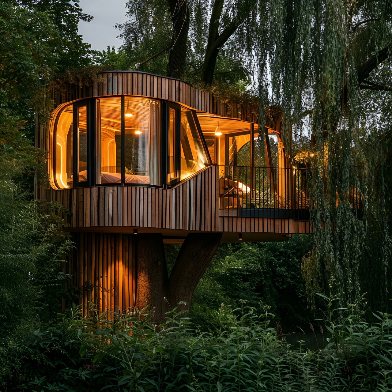 Treehouse: architecture, history, sustainability, materials and typical prices