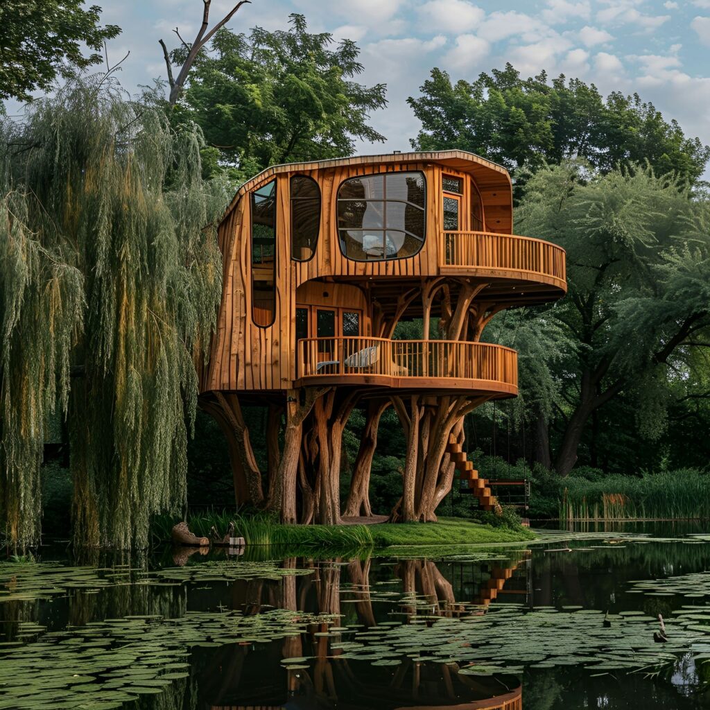 Treehouse: architecture, history, sustainability, materials and typical prices