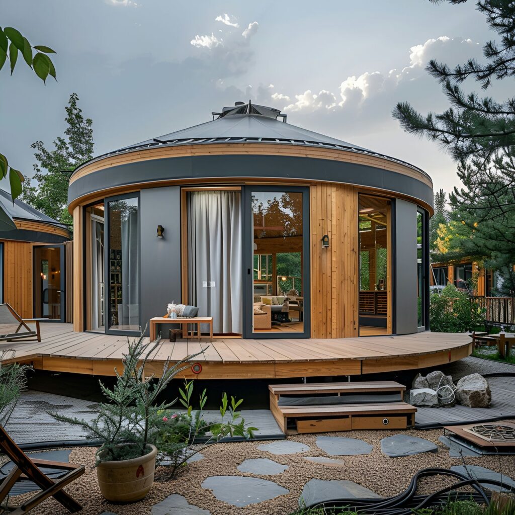 Yurt: architecture, history, sustainability, materials and typical prices