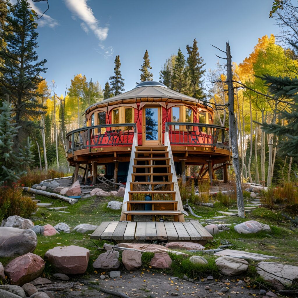 Yurt: architecture, history, sustainability, materials and typical prices