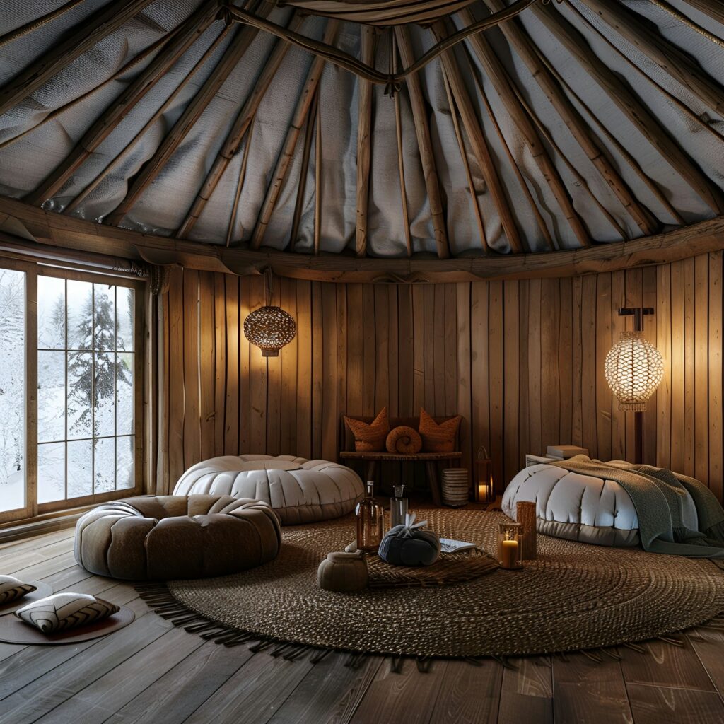 Yurt: architecture, history, sustainability, materials and typical prices