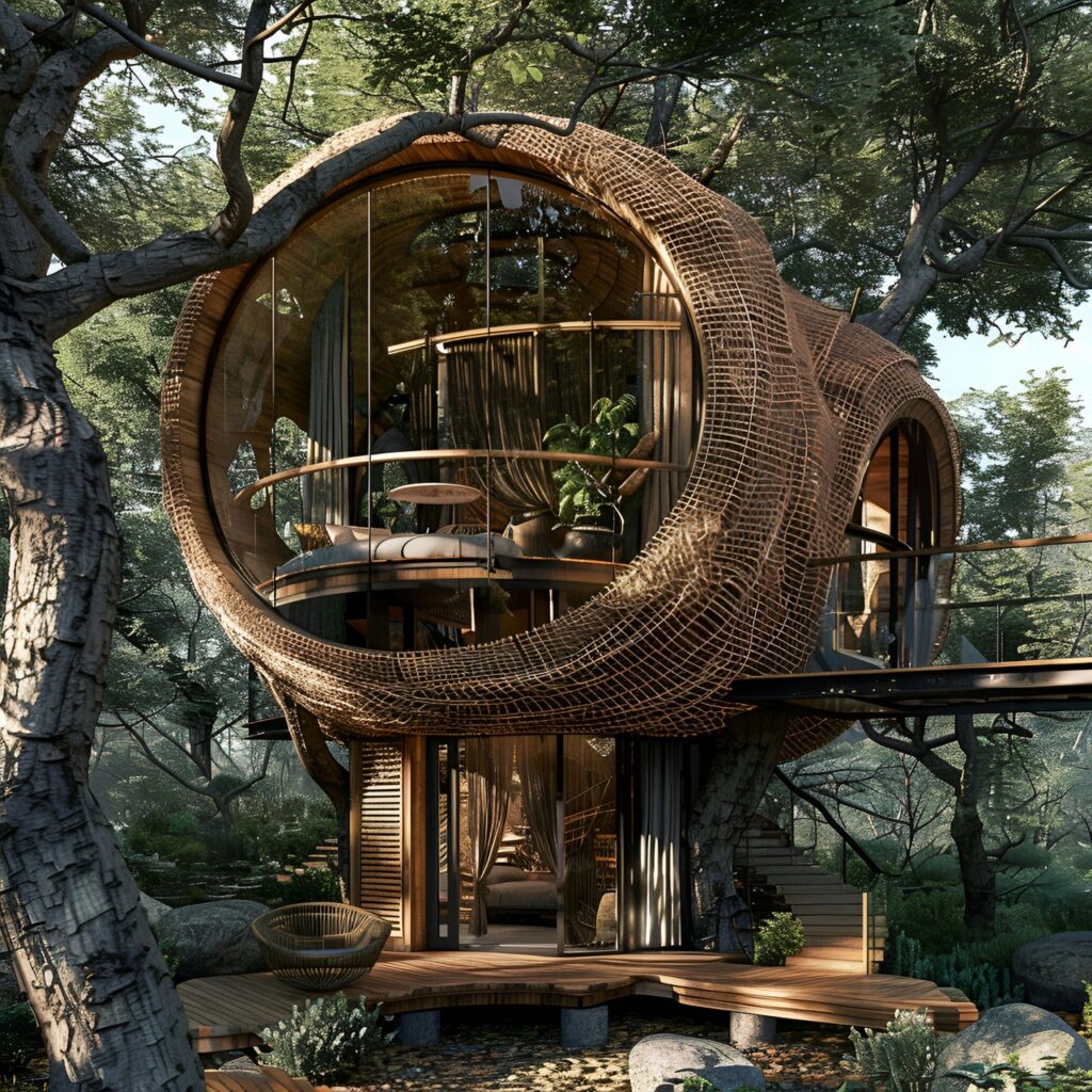 Treehouse: architecture, history, sustainability, materials and typical prices