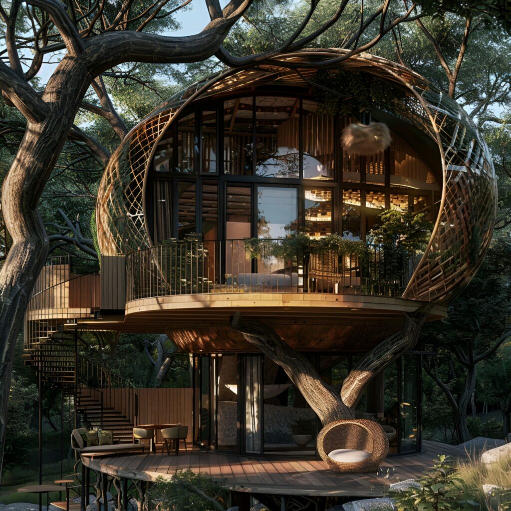 Treehouse: architecture, history, sustainability, materials and typical prices