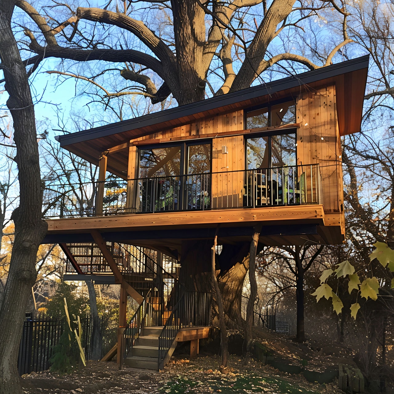 Treehouse: architecture, history, sustainability, materials and typical prices