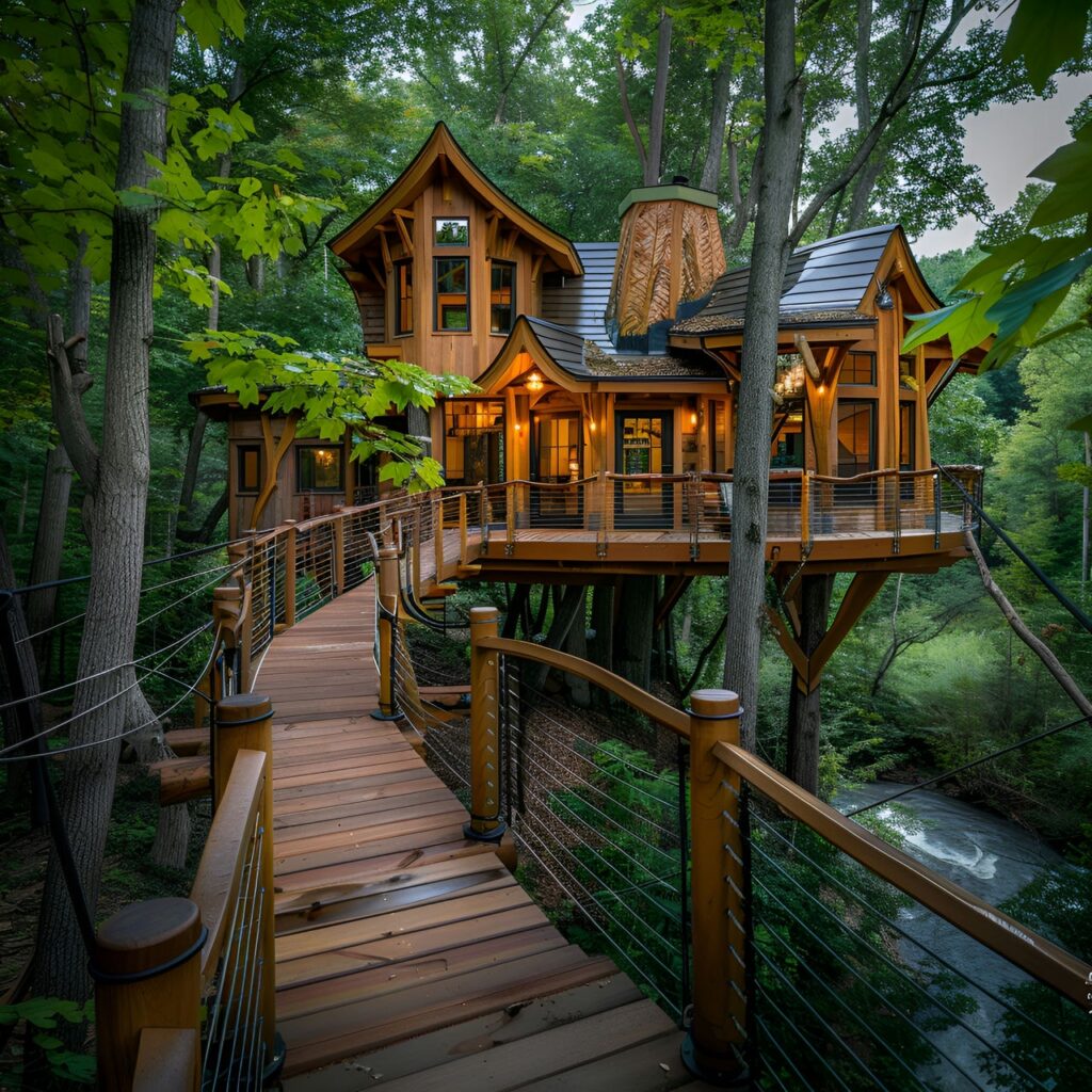 Treehouse: architecture, history, sustainability, materials and typical prices