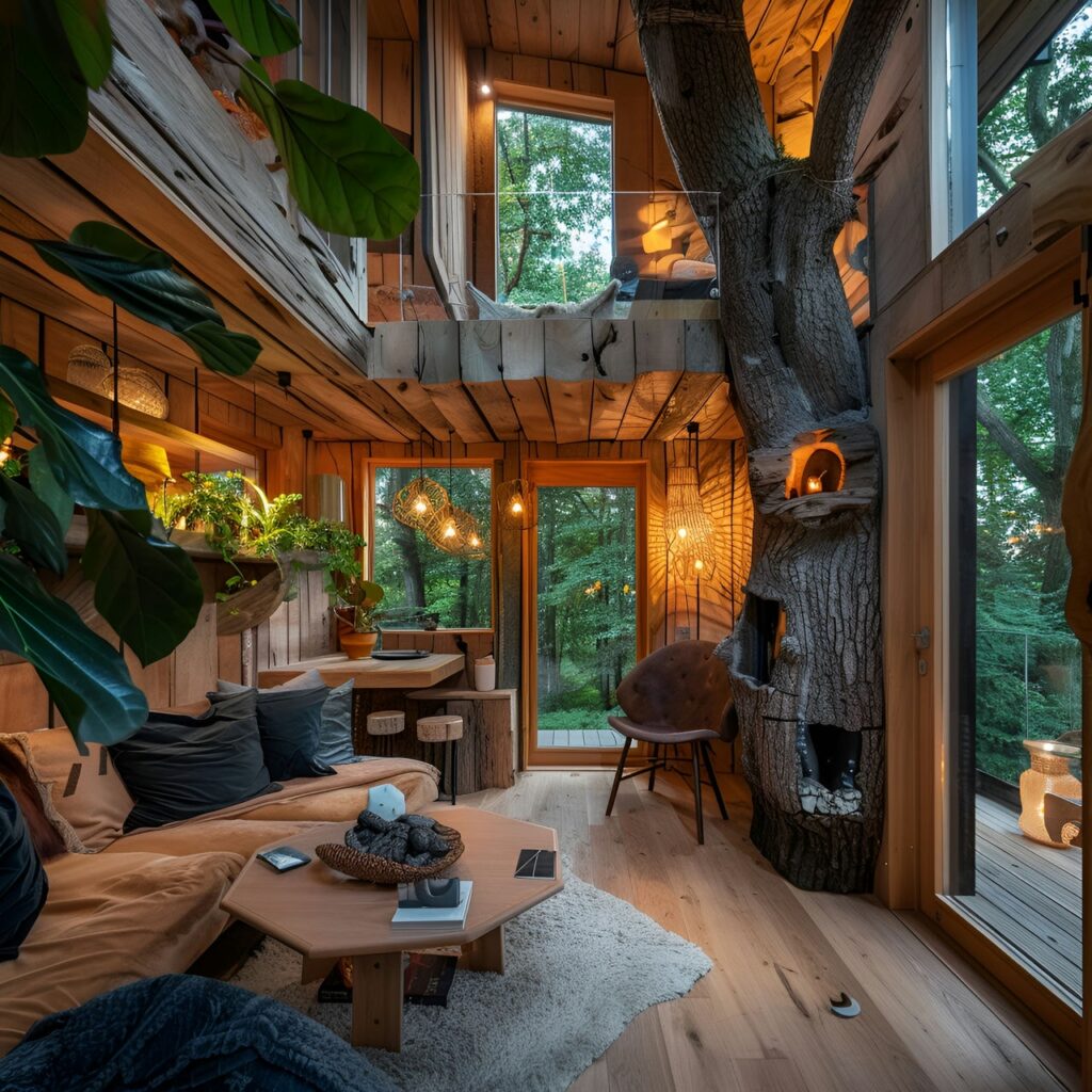 Treehouse: architecture, history, sustainability, materials and typical prices