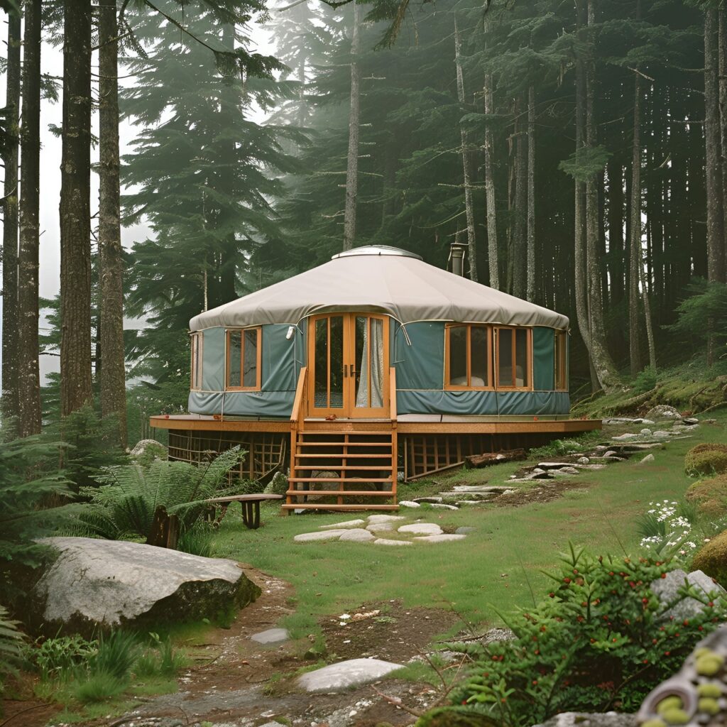 Yurt: architecture, history, sustainability, materials and typical prices