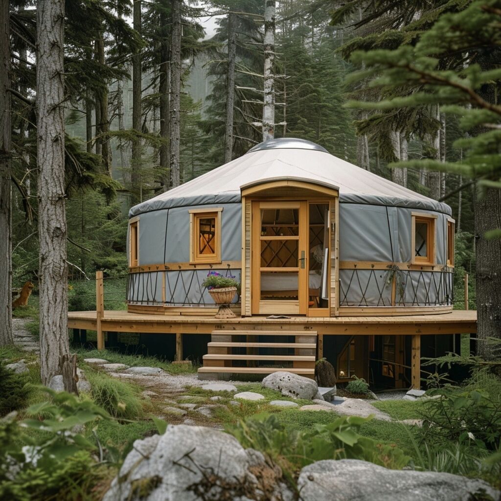 Yurt: architecture, history, sustainability, materials and typical prices